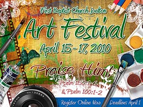 Art Festival Poster and PowerPoint