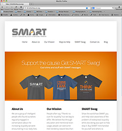 SMART - Think for the Cure - Join the Fight Against Stupidity